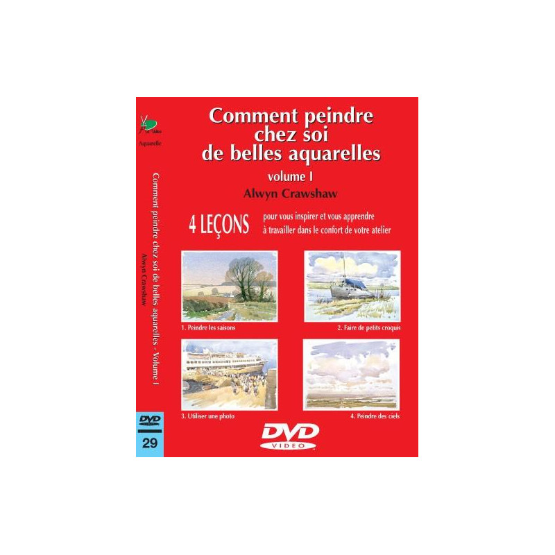 Comment peindre chez soi de belles aquarelles -1, A.Crawshaw 