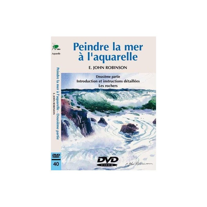 Peindre la mer à l'aquarelle - 2ème part, E.John Robinson - DVD 