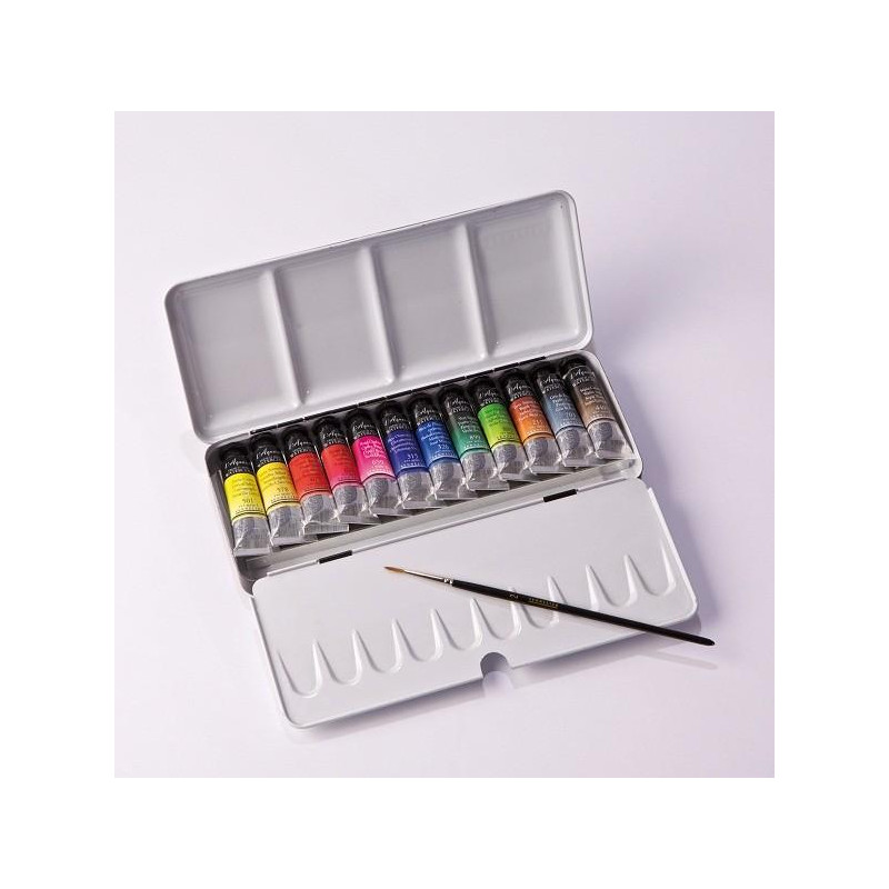 Boîte métal Sennelier 12  Tubes