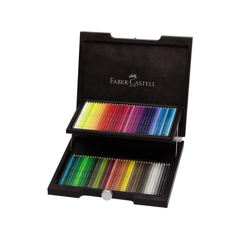 Coffret bois 72 crayons Faber-Castell Albrecht Dürer 
