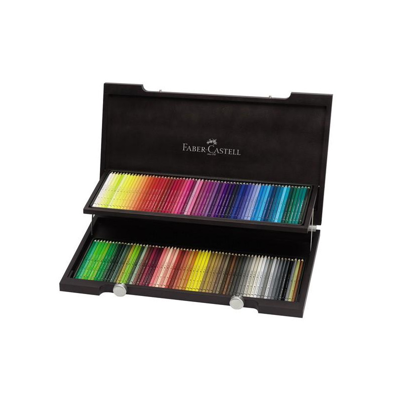 Coffret bois 120 crayons Faber-Castell Albrecht Dürer 