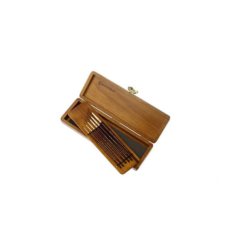 Coffret de 6 pinceaux série 1212 Escoda 