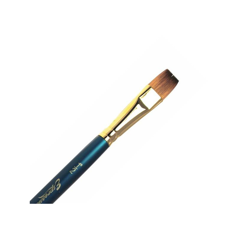 Pinceau Expression série 55 plat 3/4' Daler-Rowney