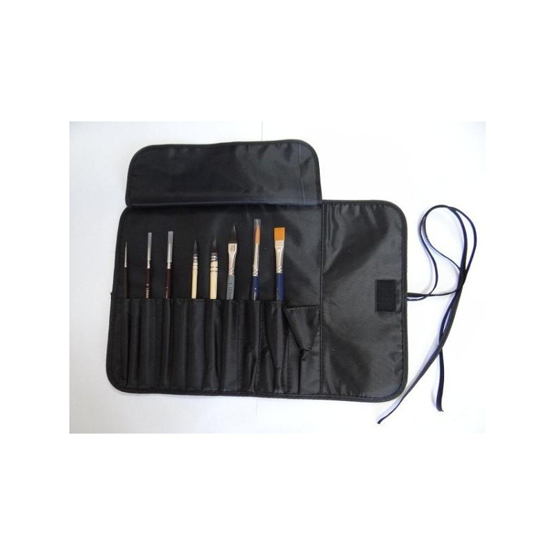 Assortiment de  pinceaux aquarelle et trousse Léonard