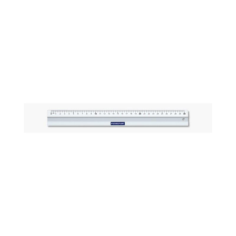 Règle aluminium antidérapante 50 cm Staedler