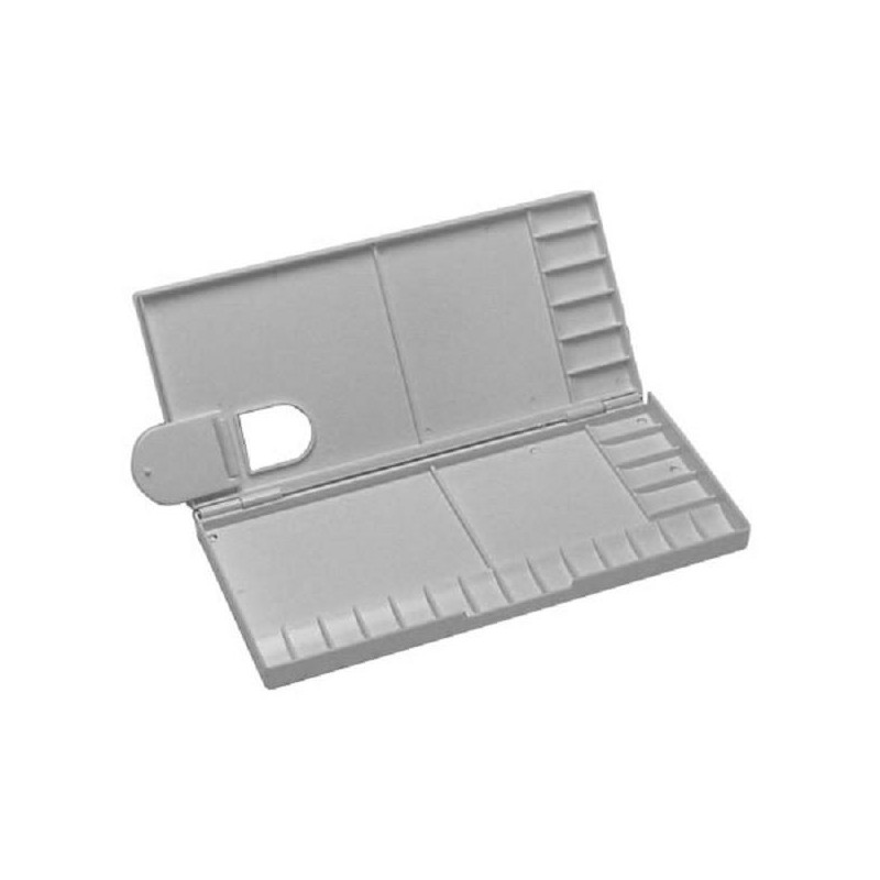Palette plastique rectangulaire avec couvercle 10 x 23 