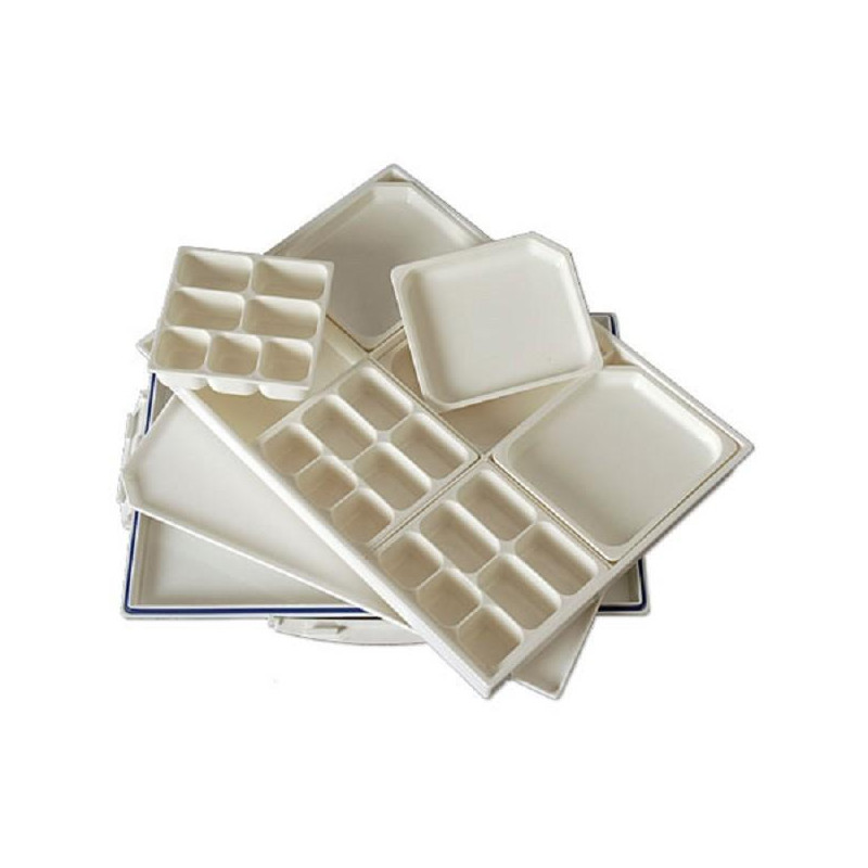 Set de palette hermétique 35 x 25 x 5.5 Peacock