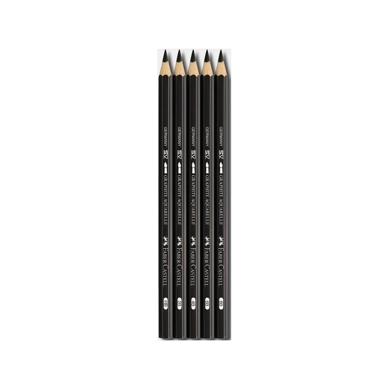 Crayon graphite aquarellable Faber-Castell Ø 3,8 mm – HB