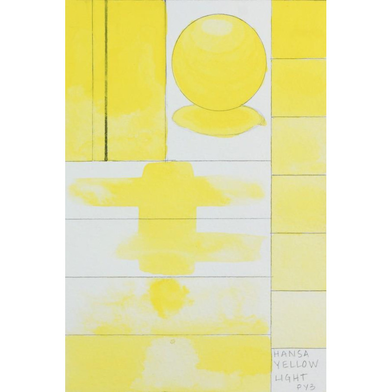 Jaune de Hansa clair  Aquarelle Tube 11ml QoR