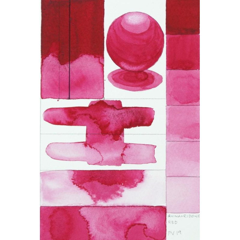 Rouge de Quinacridone  Aquarelle Tube 11ml QoR