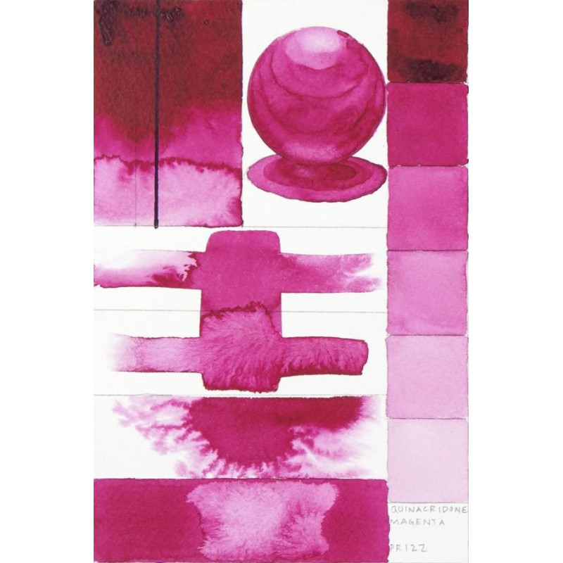 Magenta de Quinacridone  Aquarelle Tube 11ml QoR