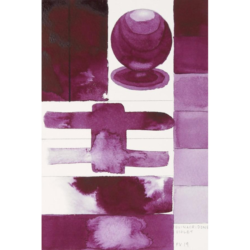 Violet de Quinacridone  Aquarelle Tube 11ml QoR