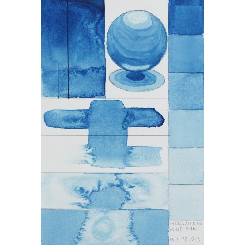 Bleu de manganèse  Aquarelle Tube 11ml QoR