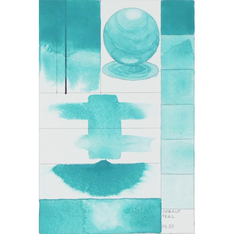 Bleu lagon (Cobalt)  Aquarelle Tube 11ml QoR
