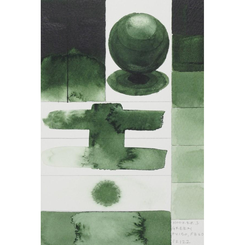 Vert de Hooker  Aquarelle Tube 11ml QoR