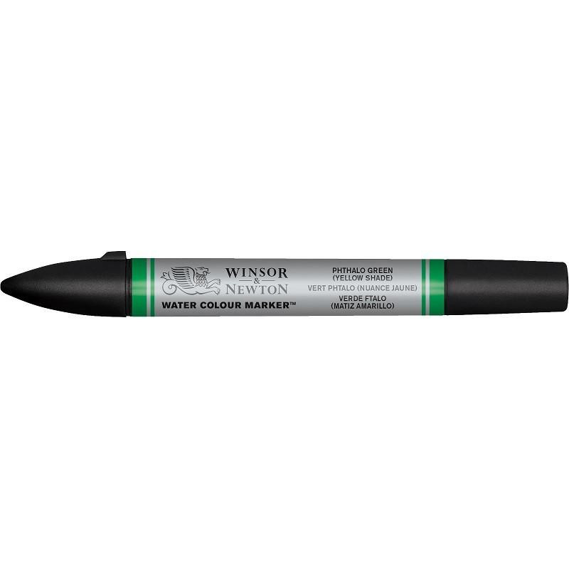 Vert phtalo nuance jaune - Marqueur d'aquarelle Winsor & Newton