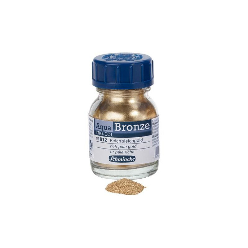 Aqua-Bronze Or pâle riche 20ml Schmincke