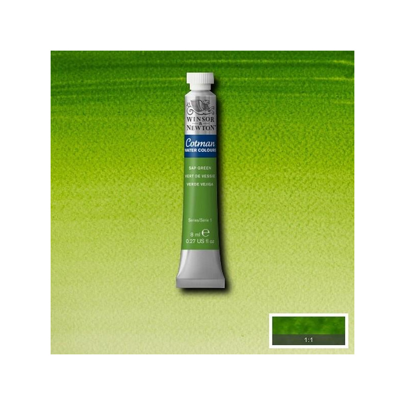 Vert de vessie  - Aquarelle tube 8 ml Cotman