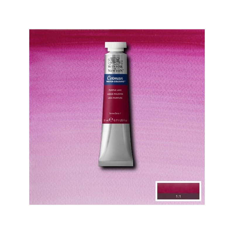 Laque pourpre  - Aquarelle tube 21 ml Cotman
