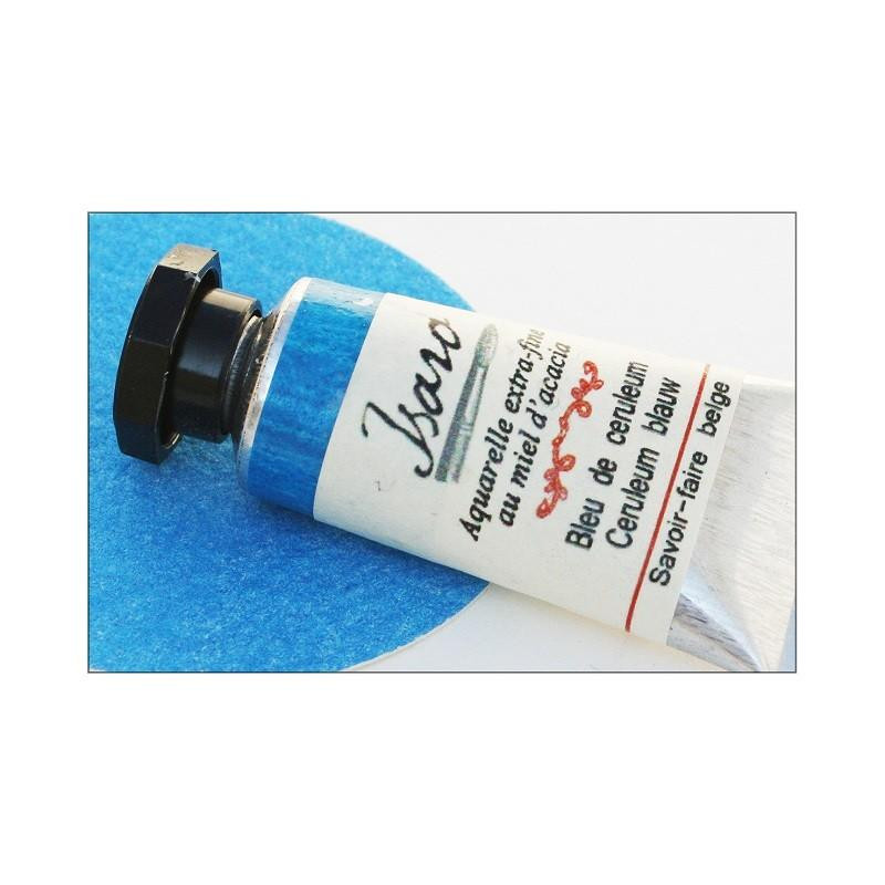 Bleu ceruleum - Aquarelle extra-fine tube 7ml Isaro