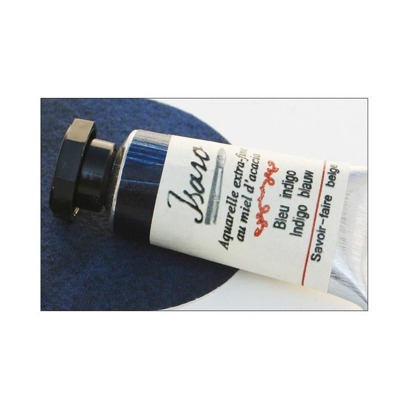 Bleu Indigo - Aquarelle extra-fine tube 7ml Isaro