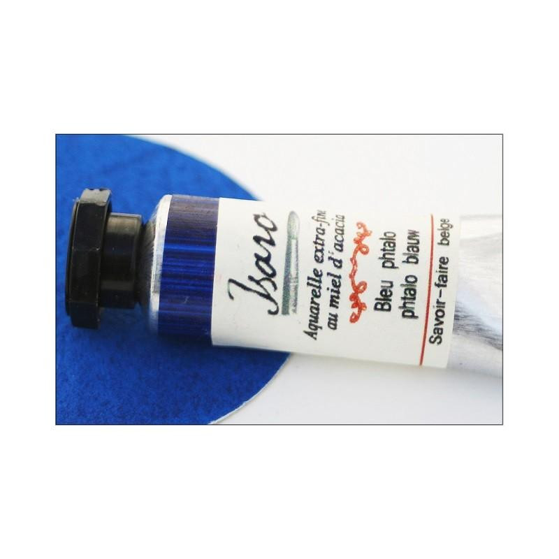 Bleu phtalo - Aquarelle extra-fine tube 7ml Isaro