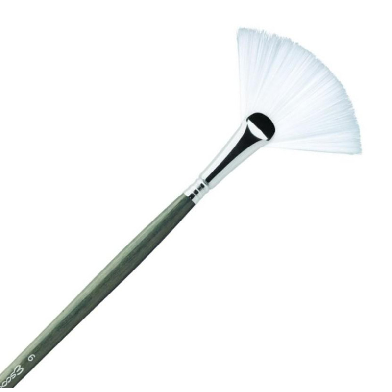 Pinceau perla série 4233  Escoda  éventail n°4