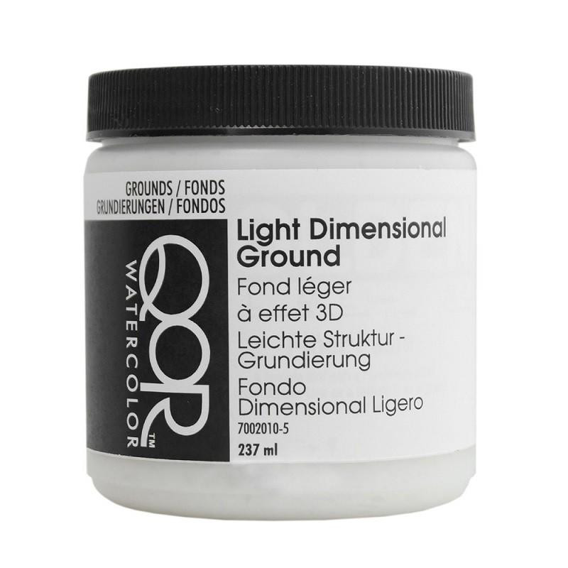Apprêt de support fond léger à effet 3D 237ml Golden QoR