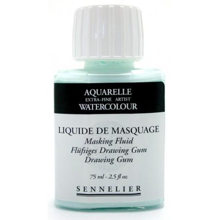 Drawing gum coloré Sennelier flacon 250 ml 