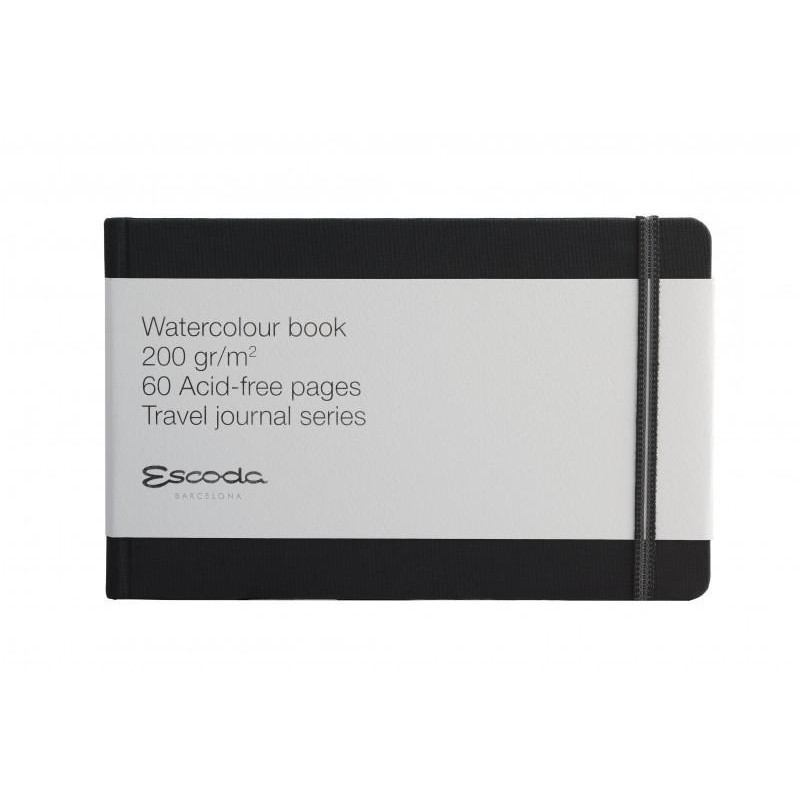 Carnet de voyage Escoda 13,5 x 21 200g 30f grain fin paysage