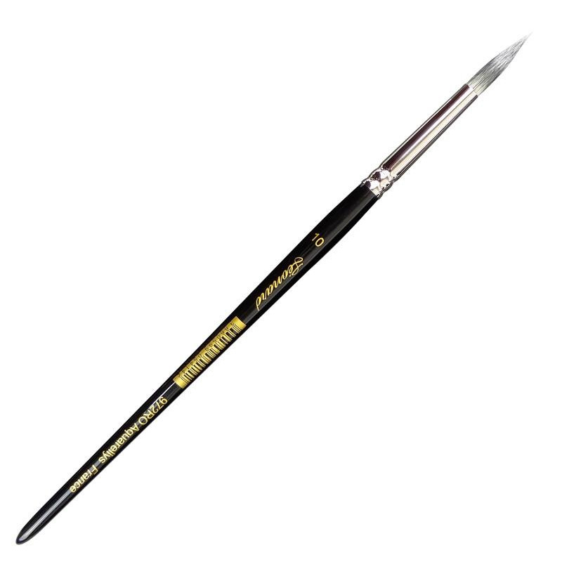Pinceau aquarelle rond pointu Aquarellys série 972RO n°1 Léonard