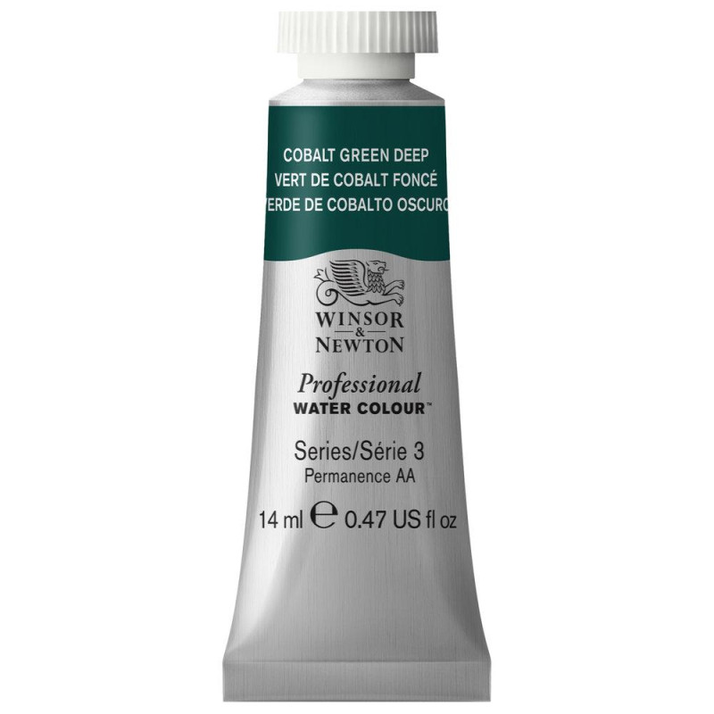 Vert cobalt foncé - Aquarelles Tube 14 ml Winsor & Newton