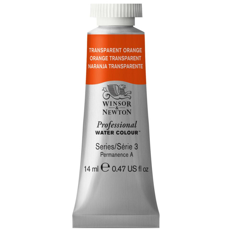 Orange transparent - Aquarelles Tube 14 ml Winsor & Newton