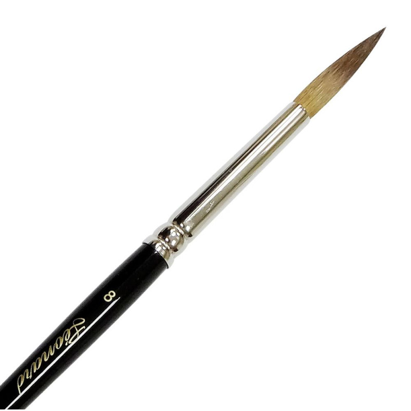 Pinceau aquarelle pointe ronde Aquastyl série1037RO Léonard n°3