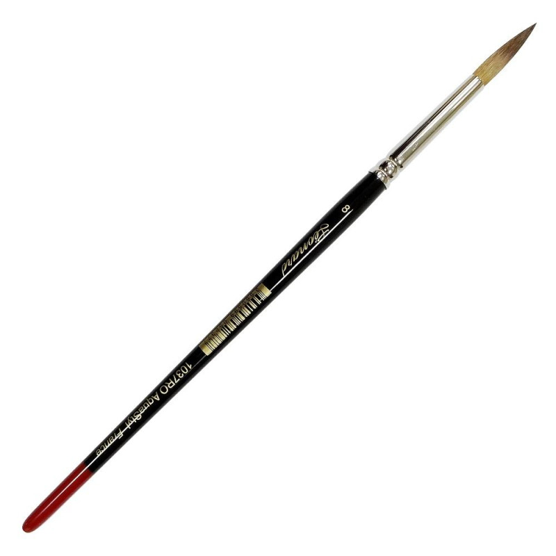 Pinceau aquarelle pointe ronde Aquastyl série1037RO Léonard n°3