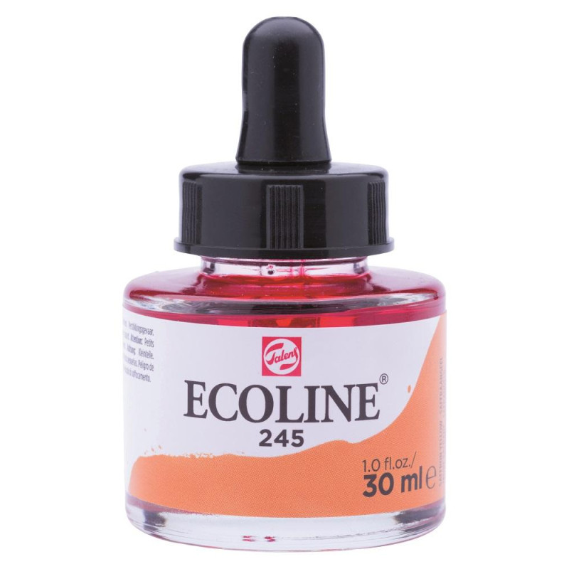 Jaune safran - Encre aquarelle Ecoline 30ml de Talens