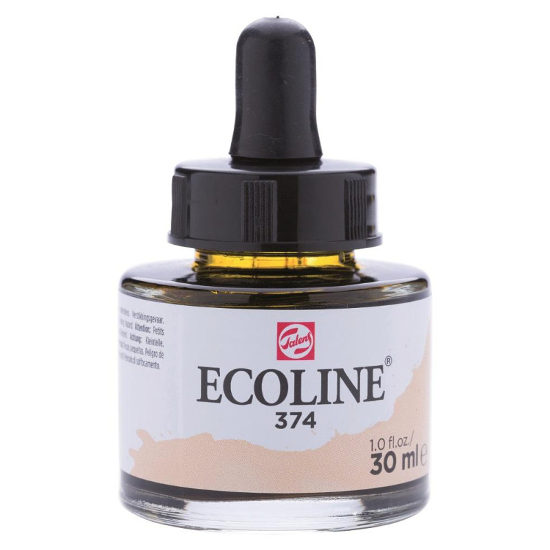 Beige rose - Encre aquarelle Ecoline 30ml de Talens