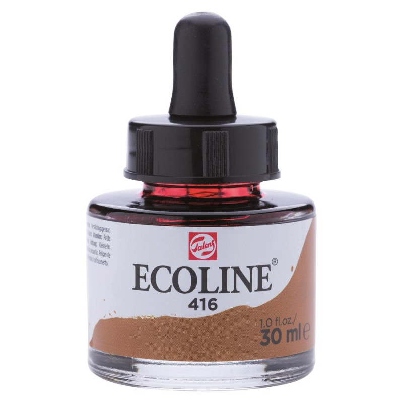 Sépia - Encre aquarelle Ecoline 30ml de Talens