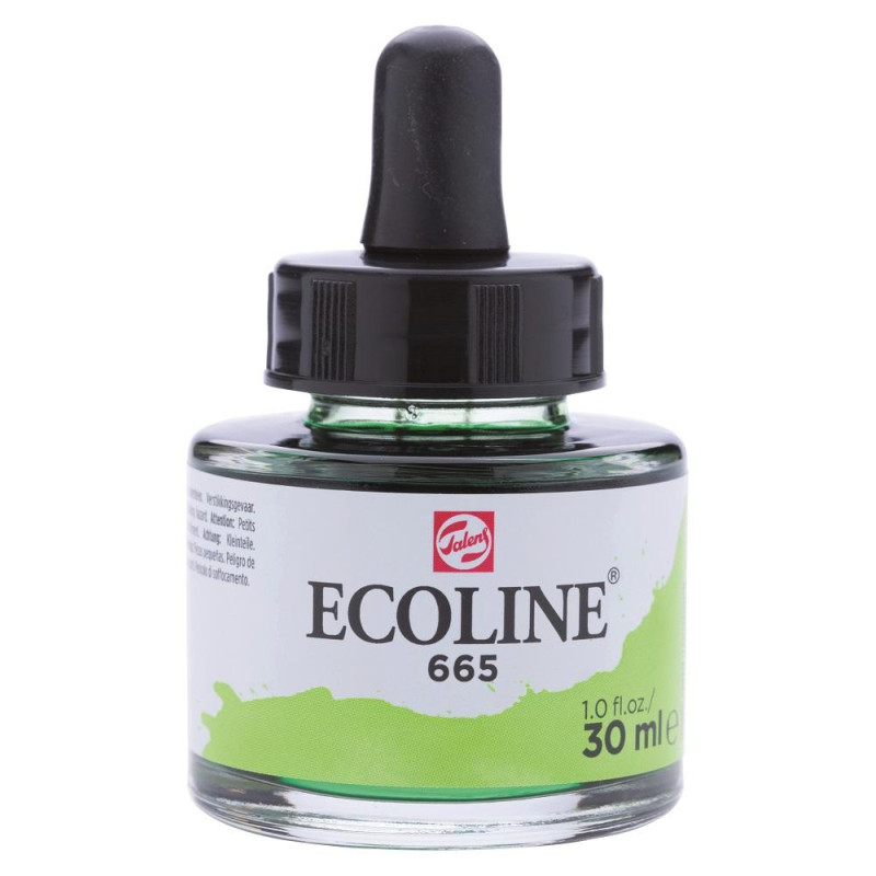 Vert printemps - Encre aquarelle Ecoline 30ml de Talens