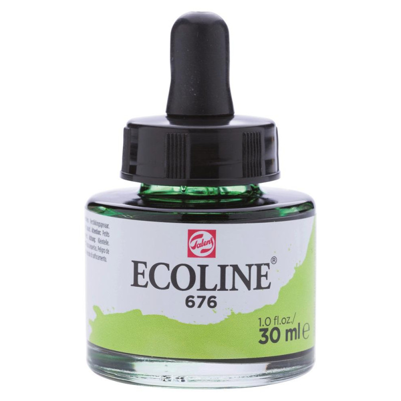 Vert herbe - Encre aquarelle Ecoline 30ml de Talens