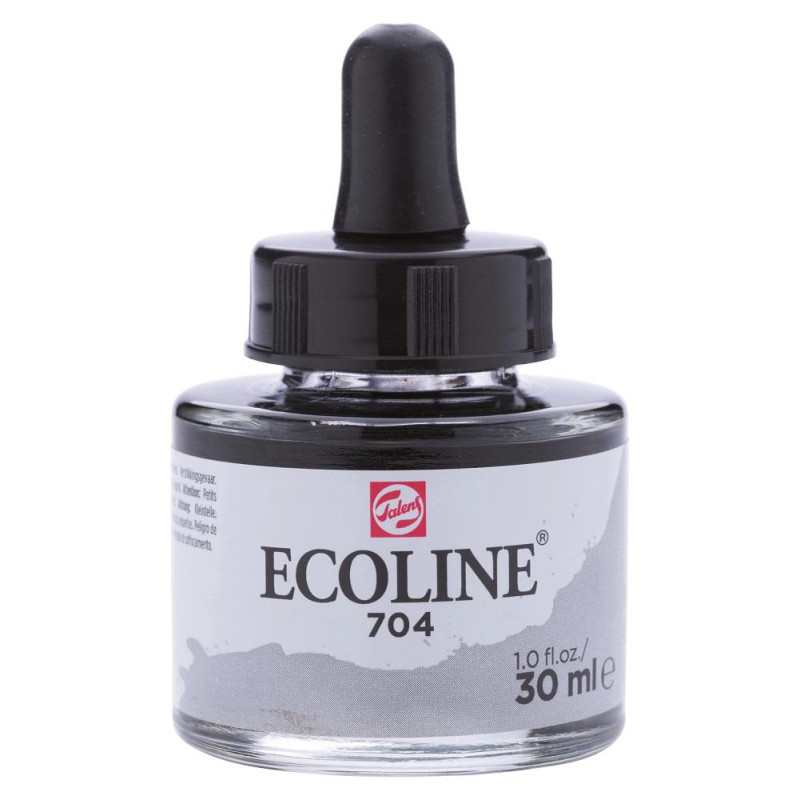 Gris - Encre aquarelle Ecoline 30ml de Talens