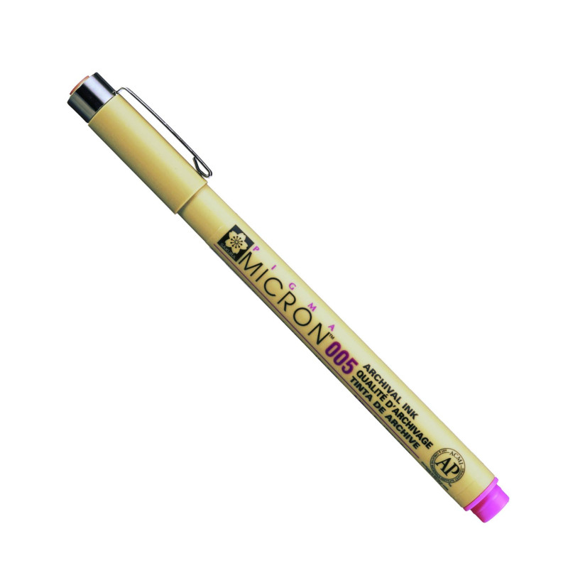 Feutre pigma Micron calibré 0,2 mm -005- Sakura Rose