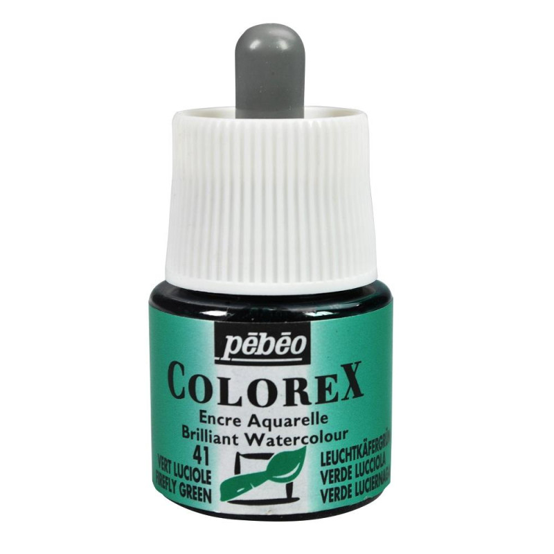 Vert forêt - Encre aquarelle Colorex 45ml Pébéo