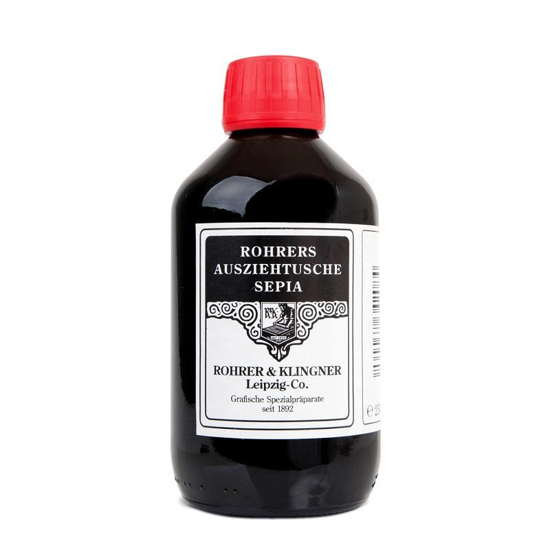Sépia - Encre de Chine Rohrer & Klingner 250ml