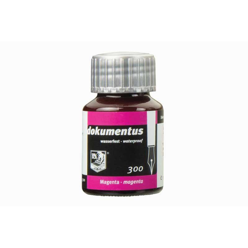Magenta - Encre Dokumentus pour Stylo Rohrer & Klingner 50ml