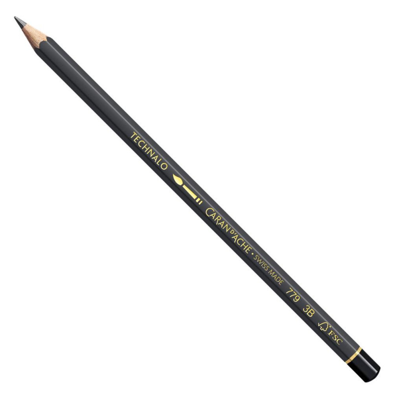 Technalo crayon graphite soluble 3B