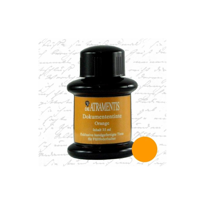 Orange - Encre documentaire pour stylo-plume 45 ml De Atramentis