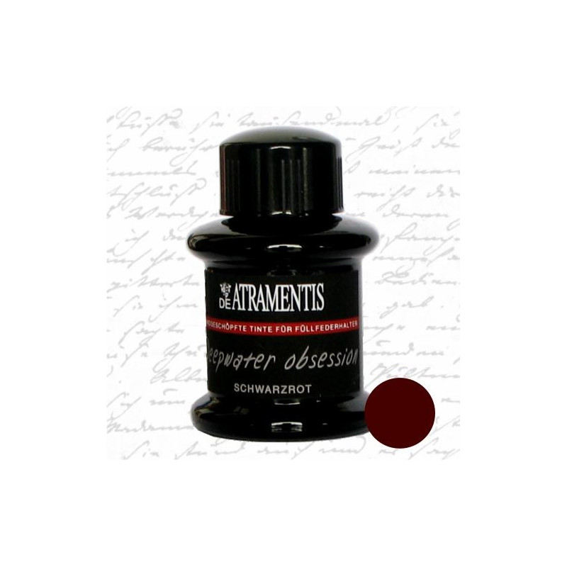 Rouge noir Encre Black edition pour Stylo-plume De Atramentis 35ml