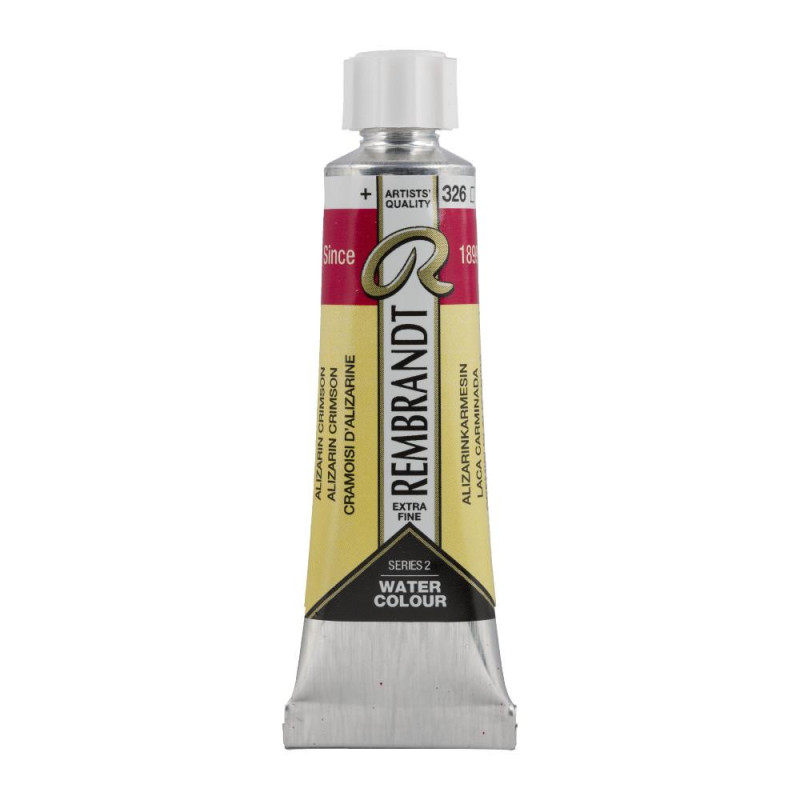 Alizarine cramoisie - Aquarelles Tube 10 ml Rembrandt
