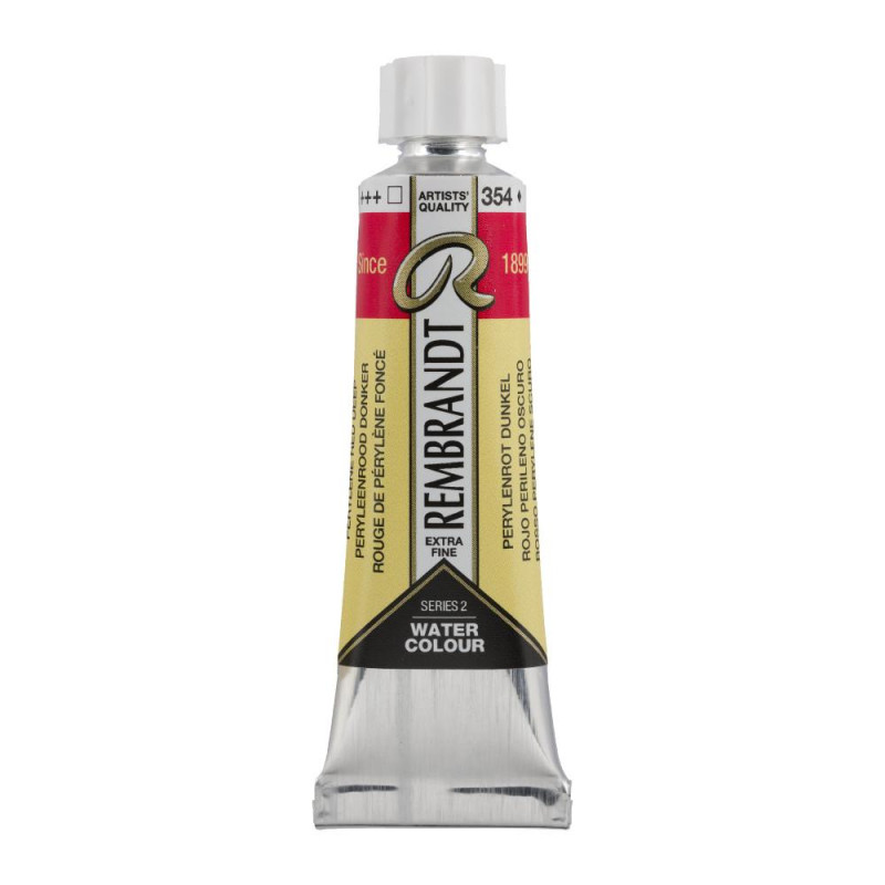 Rouge pérylène foncé - Aquarelles Tube 10 ml Rembrandt